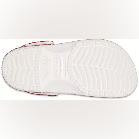 Mens red holiday CROCS *NIB PERFECT FOR AN UGLY SWEATER PARTY! - Picture 4 of 4